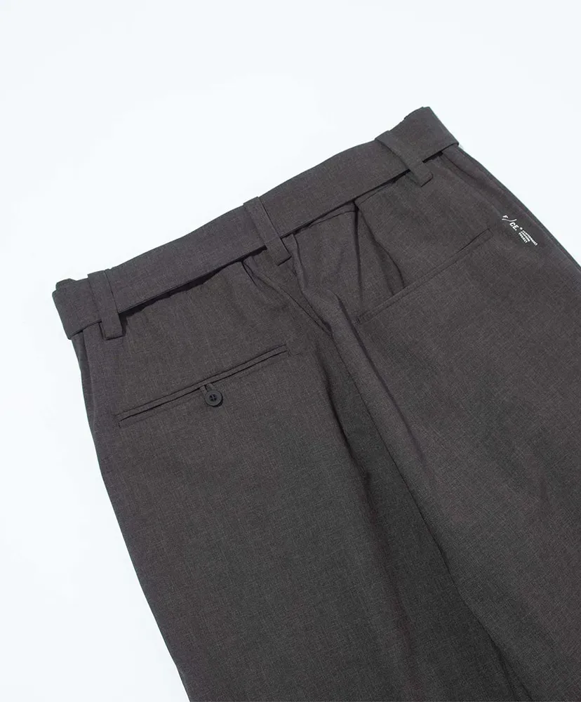 Waterproof Tech Wool Wide Pants