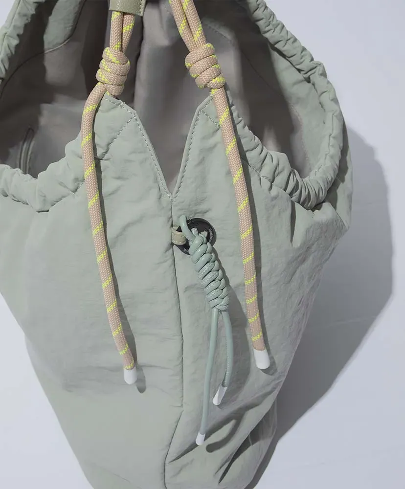 Paper Nylon Shoulder Tote