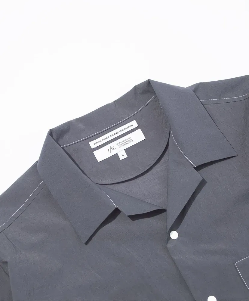 Light Weight Open Collar Shirt