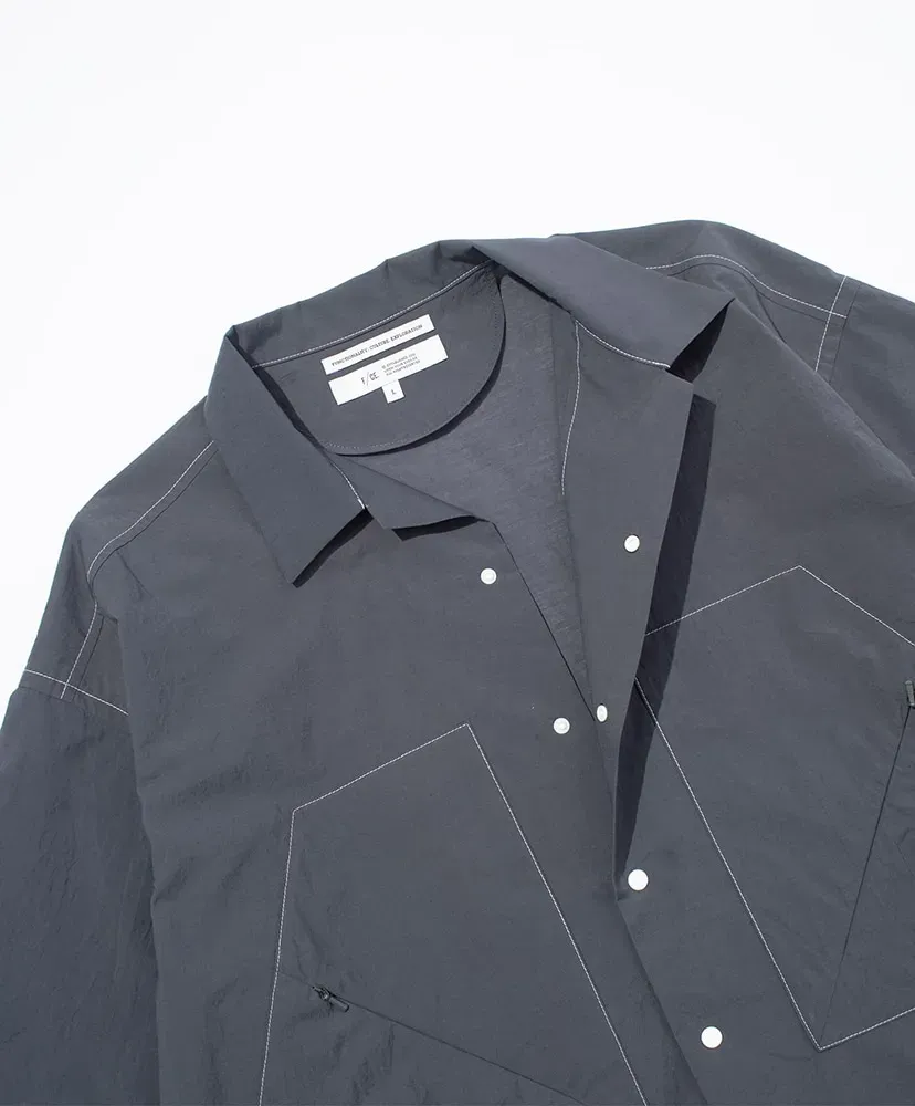 Light Weight Open Collar Shirt