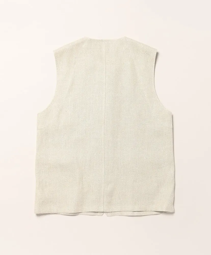 Tweed Linen Work Waist Coat