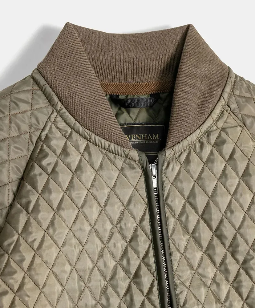 Black Edition Lightweight Zipped Bomber Jacket