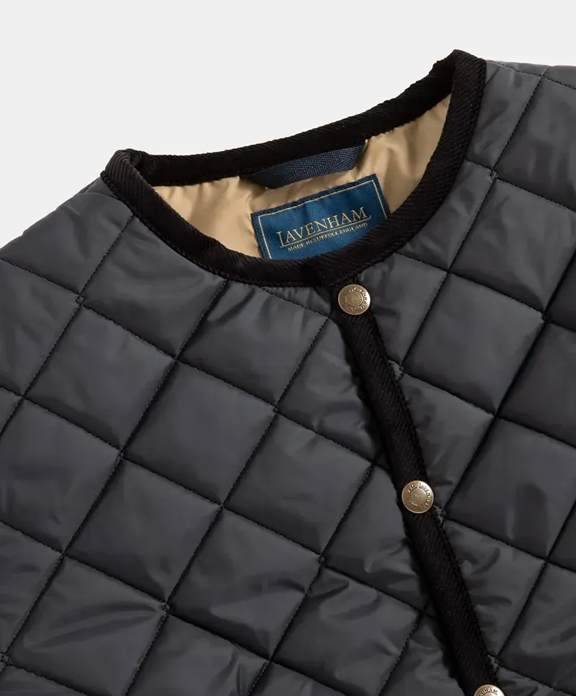 Contrast Cornard Coat