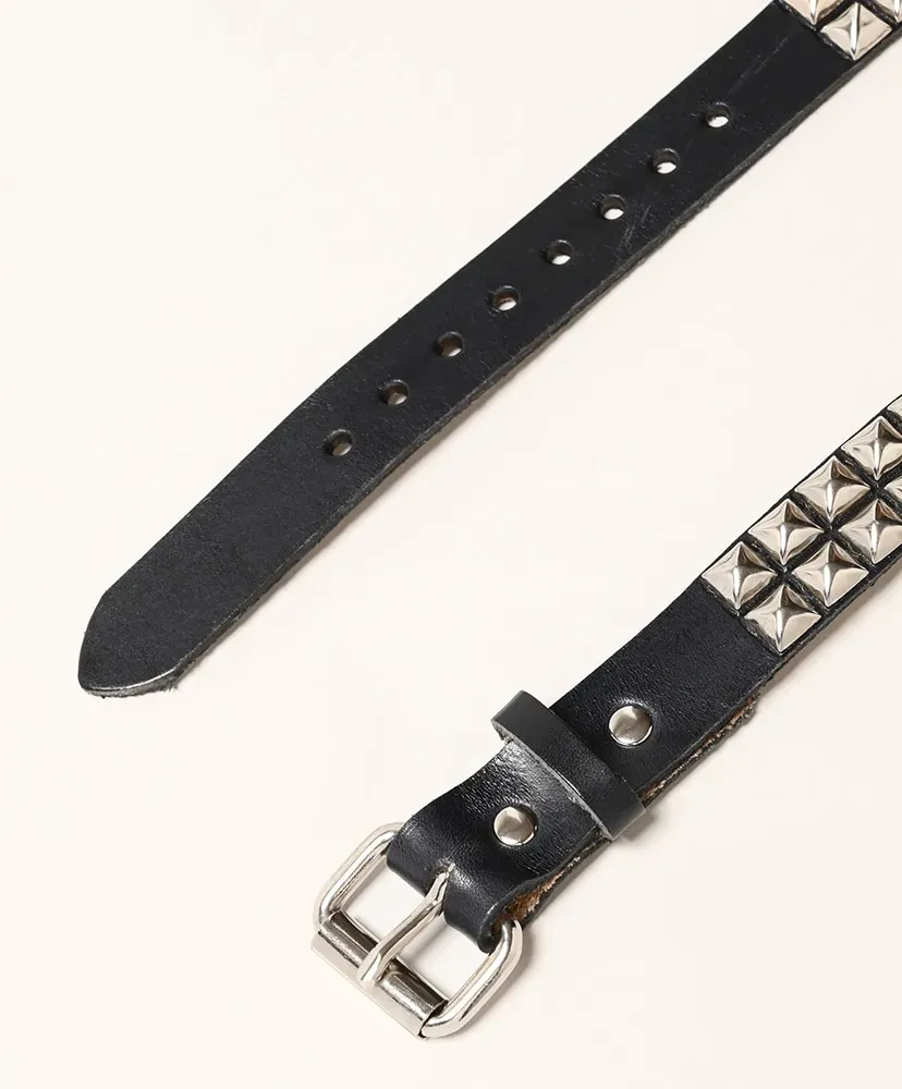 1 Inch Pyramid 2Rows Belt