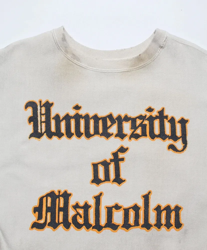 Univ. Maclaren Lettering Sweatshirt Aged