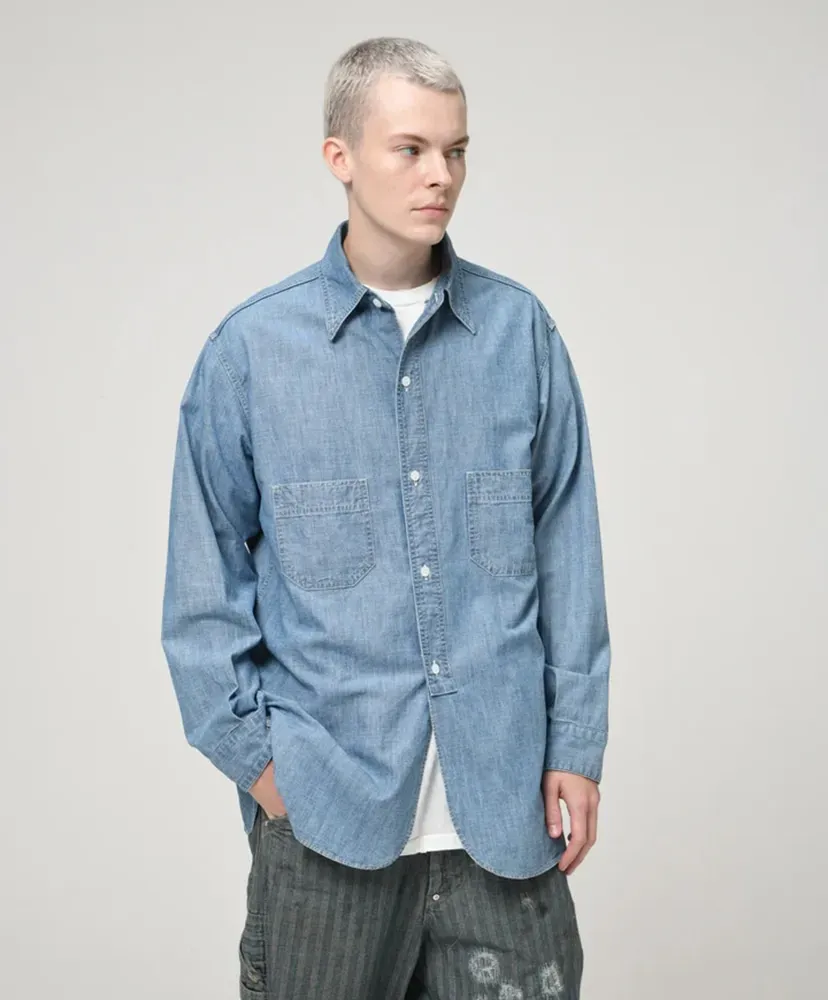 Heritage Chambray Shirt Aged