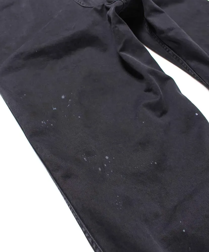 Black Work Trousers Aged