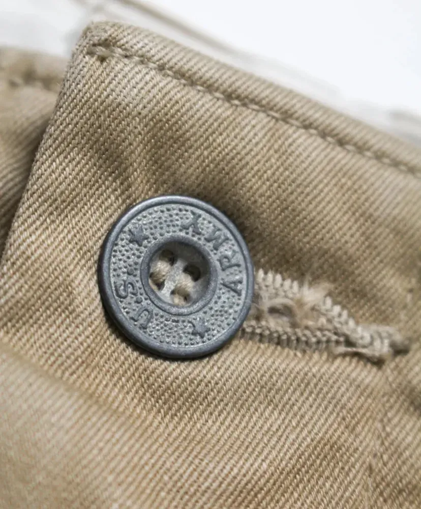 Pw 41 Khaki Trousers Aged