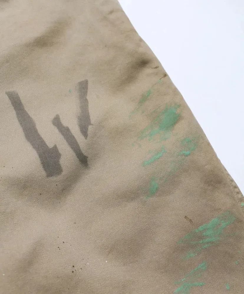 Pw 41 Khaki Trousers Aged