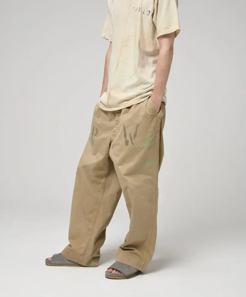 Pw 41 Khaki Trousers Aged