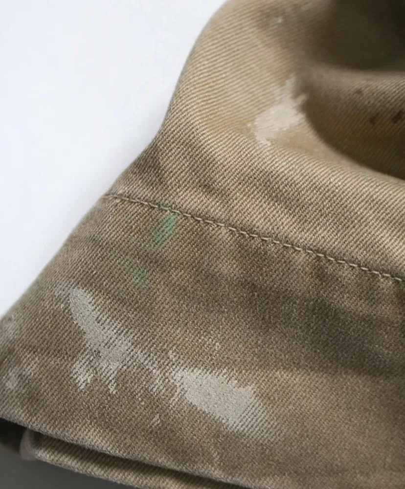 Pw 41 Khaki Trousers Aged