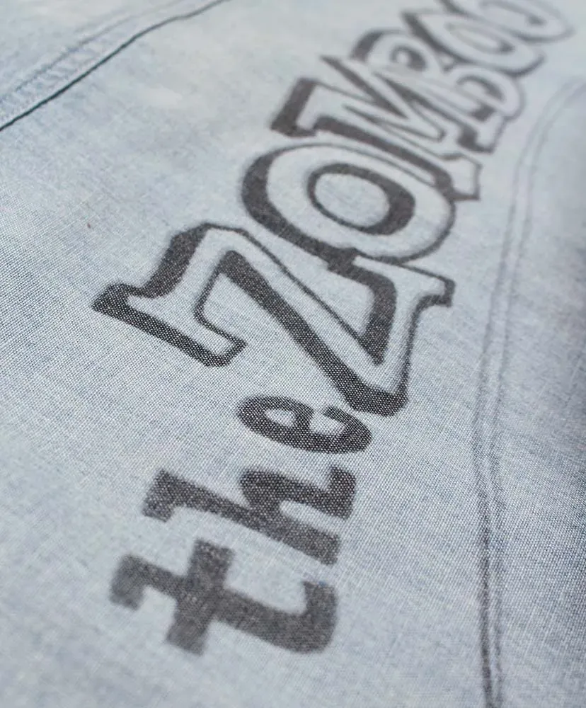 Sketch Zomboo Usn Chambray Shirt Aged