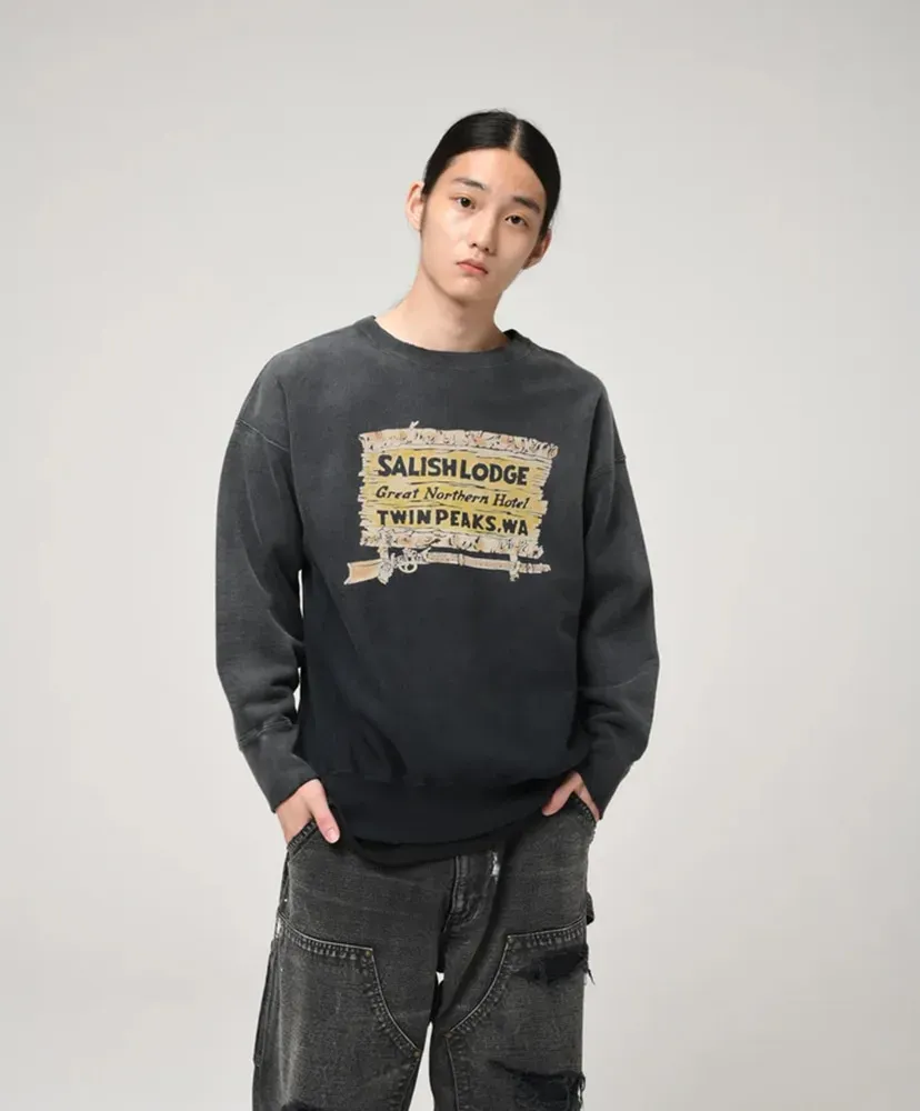 Salish Lodge Sweatshirt Aged
