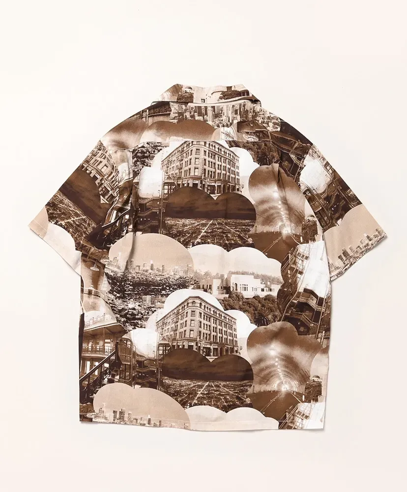 Cotton Hawaiian Shirt B.R.