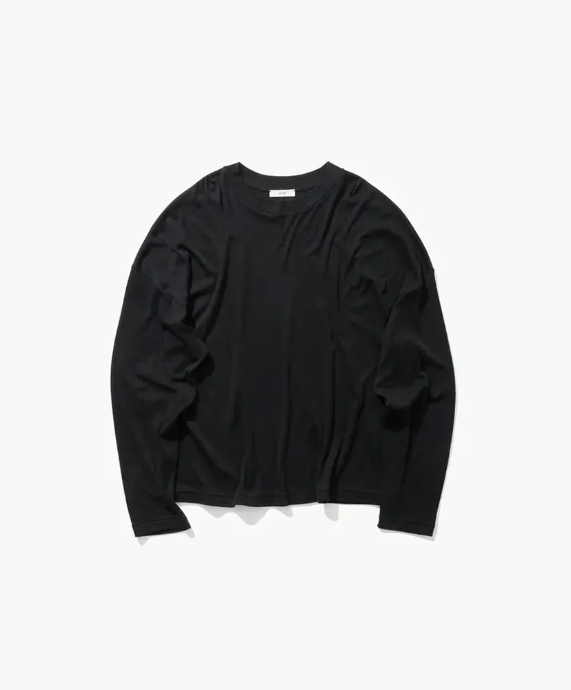 Cotton Linen Fraise | Long Sleeve T-Shirt