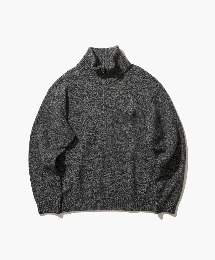 Lambs Wool | Half Zip Sweater
