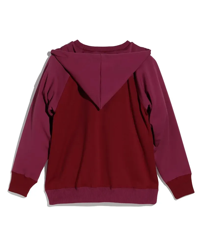 W Face 2 Tone Hoodie