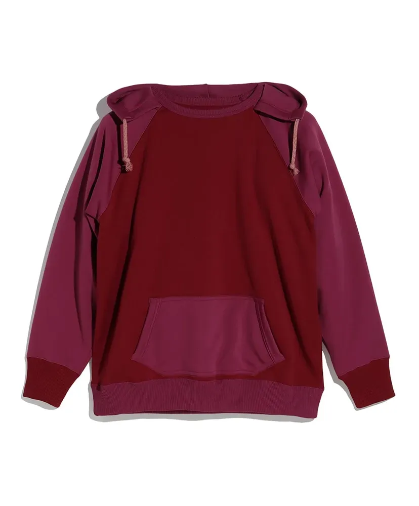 W Face 2 Tone Hoodie