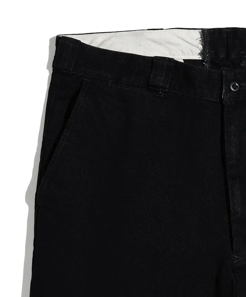 Black Denim Trousers