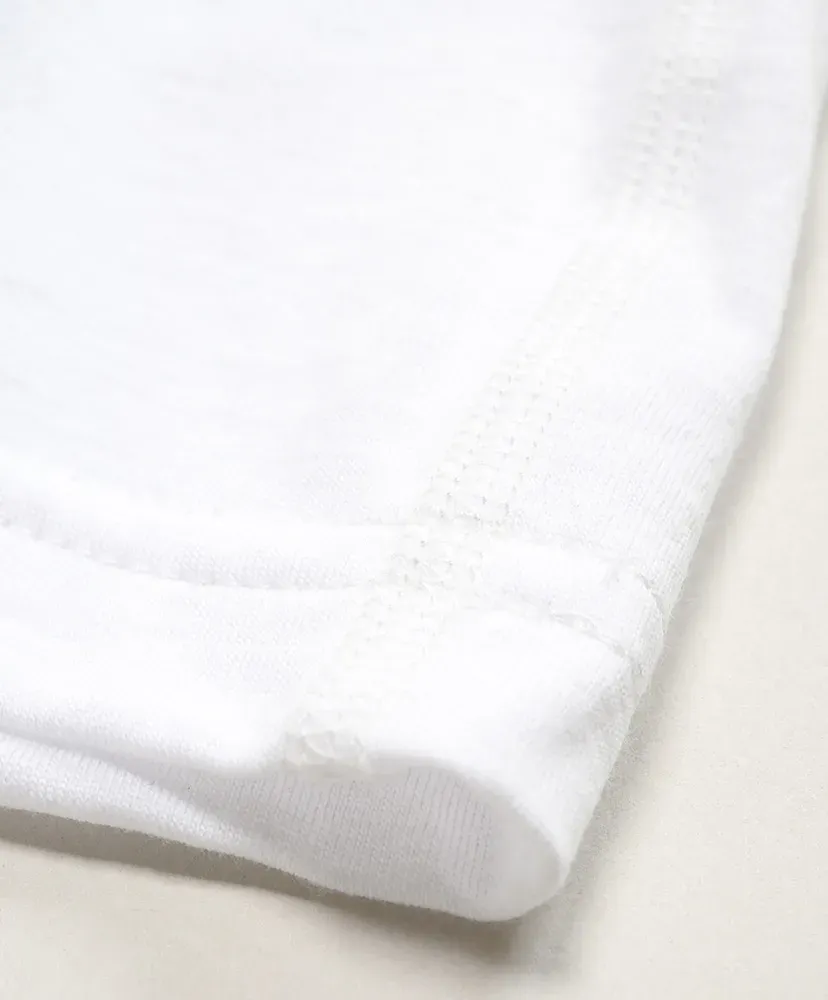 Cottony Short Sleeve Crew Neck