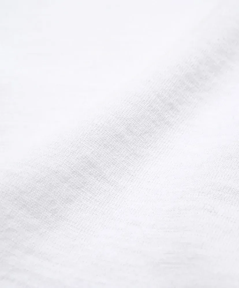 Cottony Long Sleeve Mock Neck