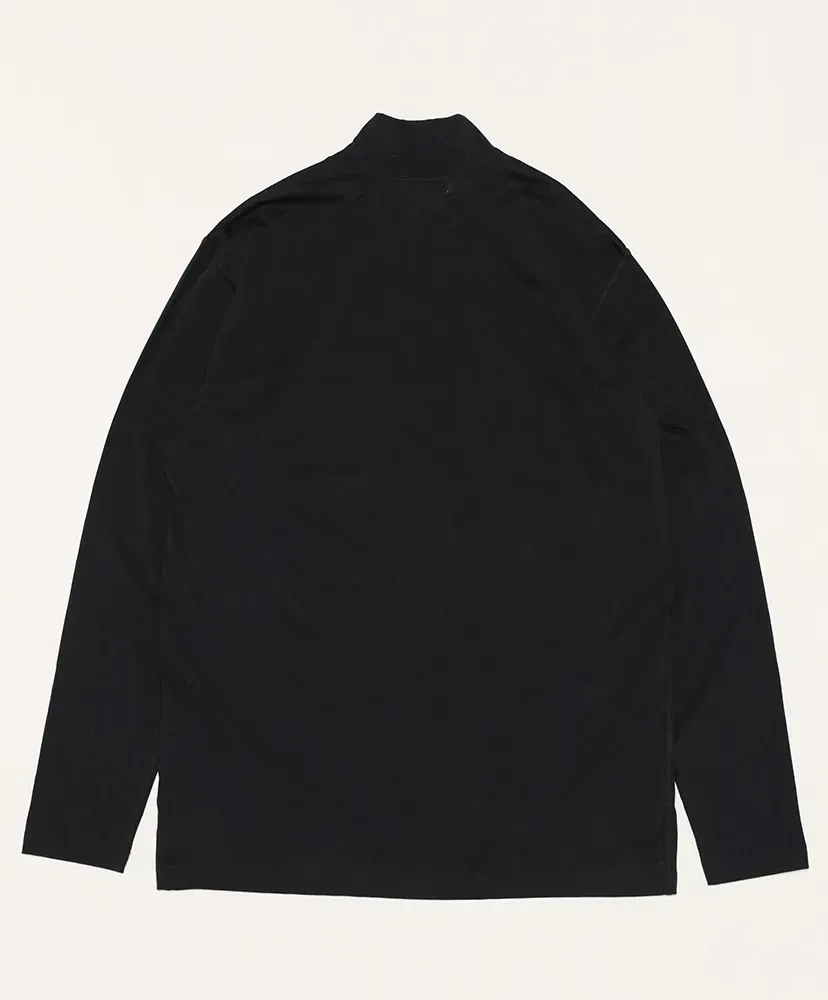 Cottony Long Sleeve Half Zip