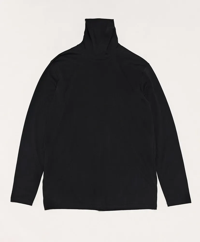 Cottony Long Sleeve Turtle Neck