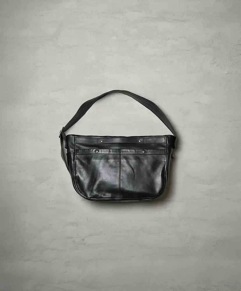 New Newspaper Bag M Size - Cow Skin