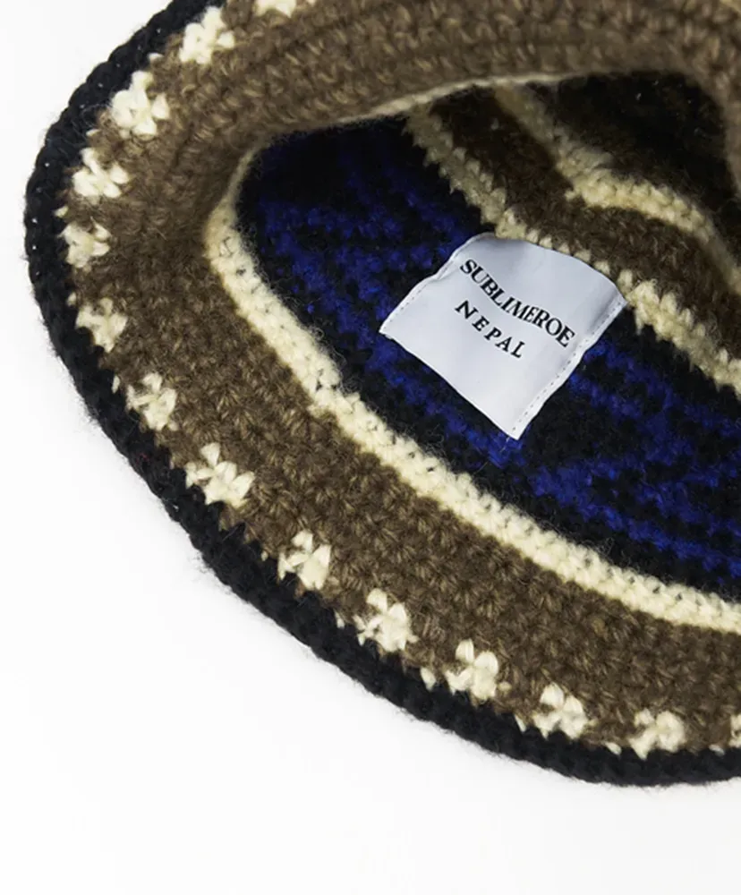 Fine Hand Knit Hat