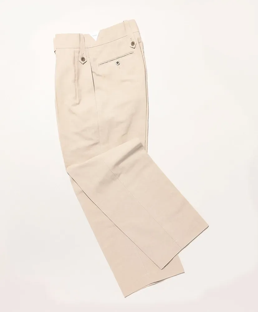 British Army Chinos - Linen×Cotton High Count Poplin