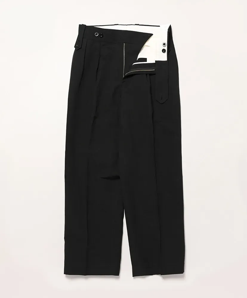 British Army Chinos - Linen×Cotton High Count Poplin