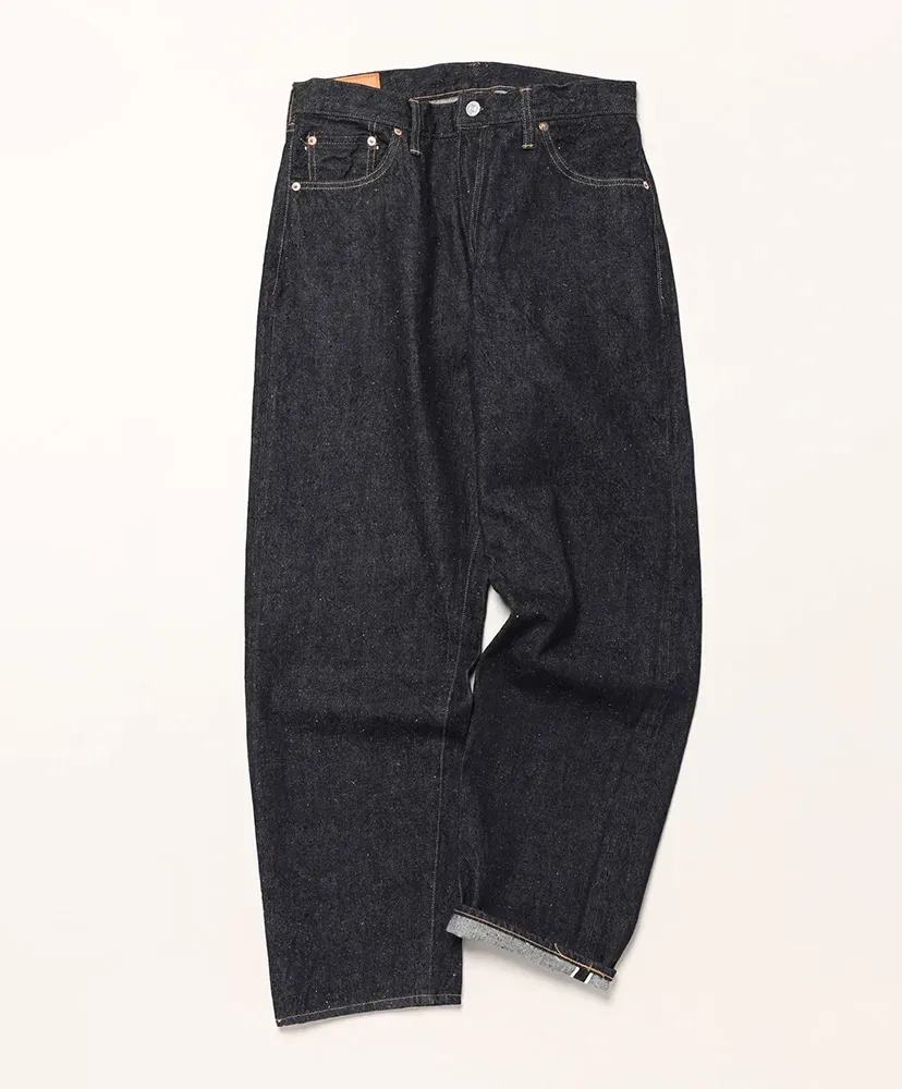 5P Zipper Front Denim Pants