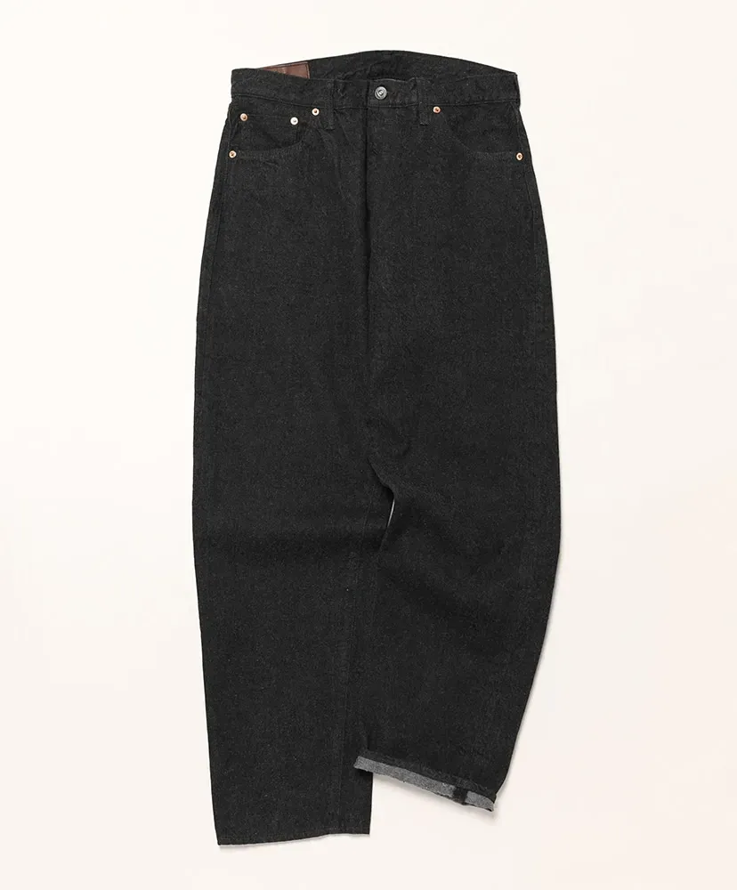5P Zipper Front Denim Pants