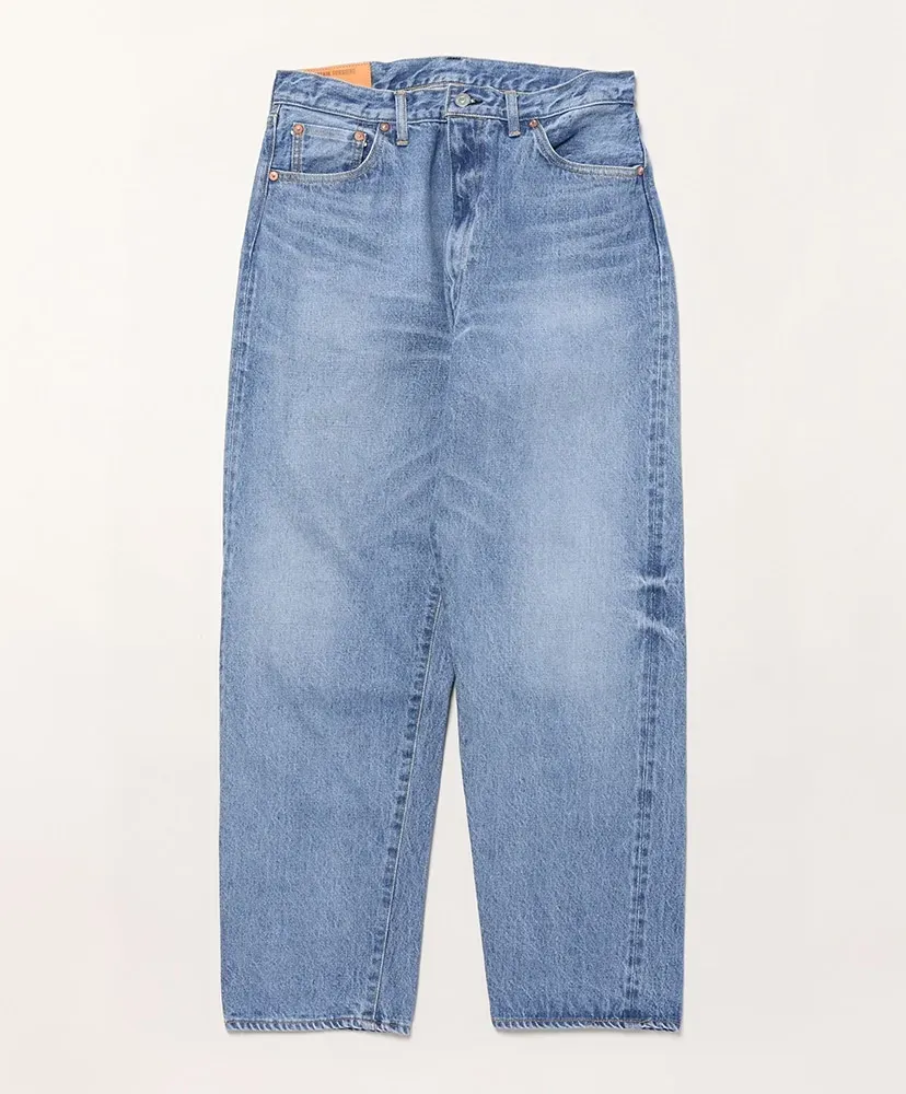 5P Zipper Front Denim Pants