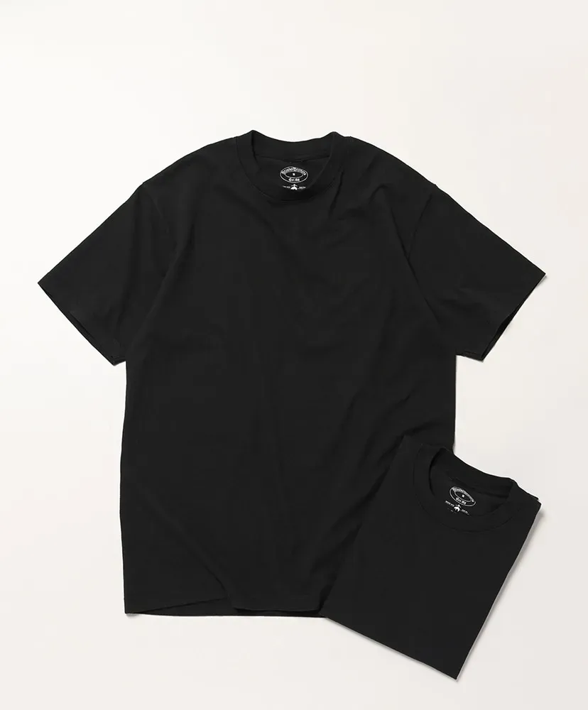 Cotton 2-Pack Crew Neck T Shirt Made In Usa