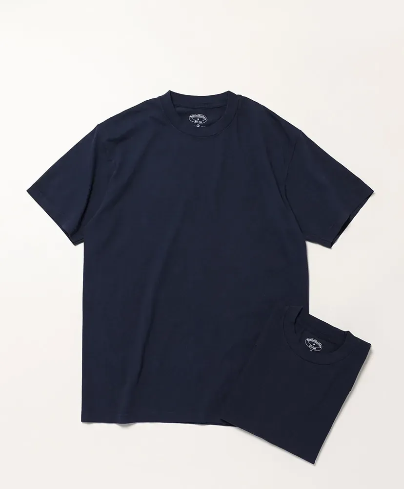 Cotton 2-Pack Crew Neck T Shirt Made In Usa