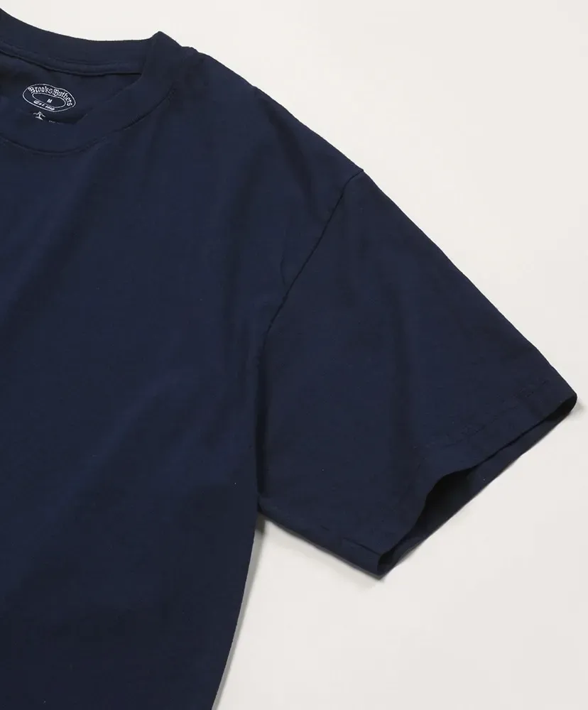 Cotton 2-Pack Crew Neck T Shirt Made In Usa
