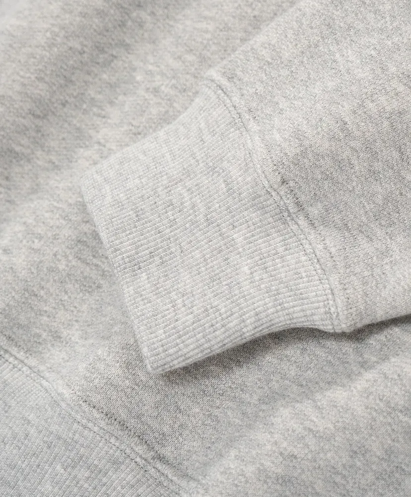 Cotton Wool Quarter Zip Sweatshirt
