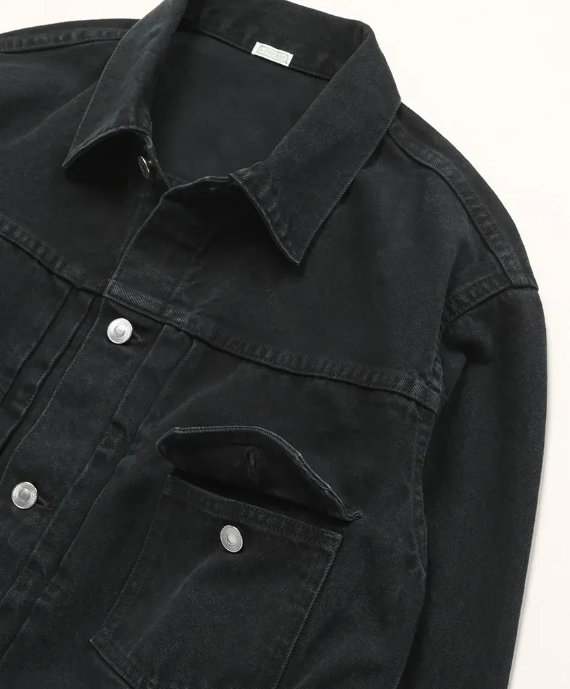 2Nd Type Black Denim Jacket