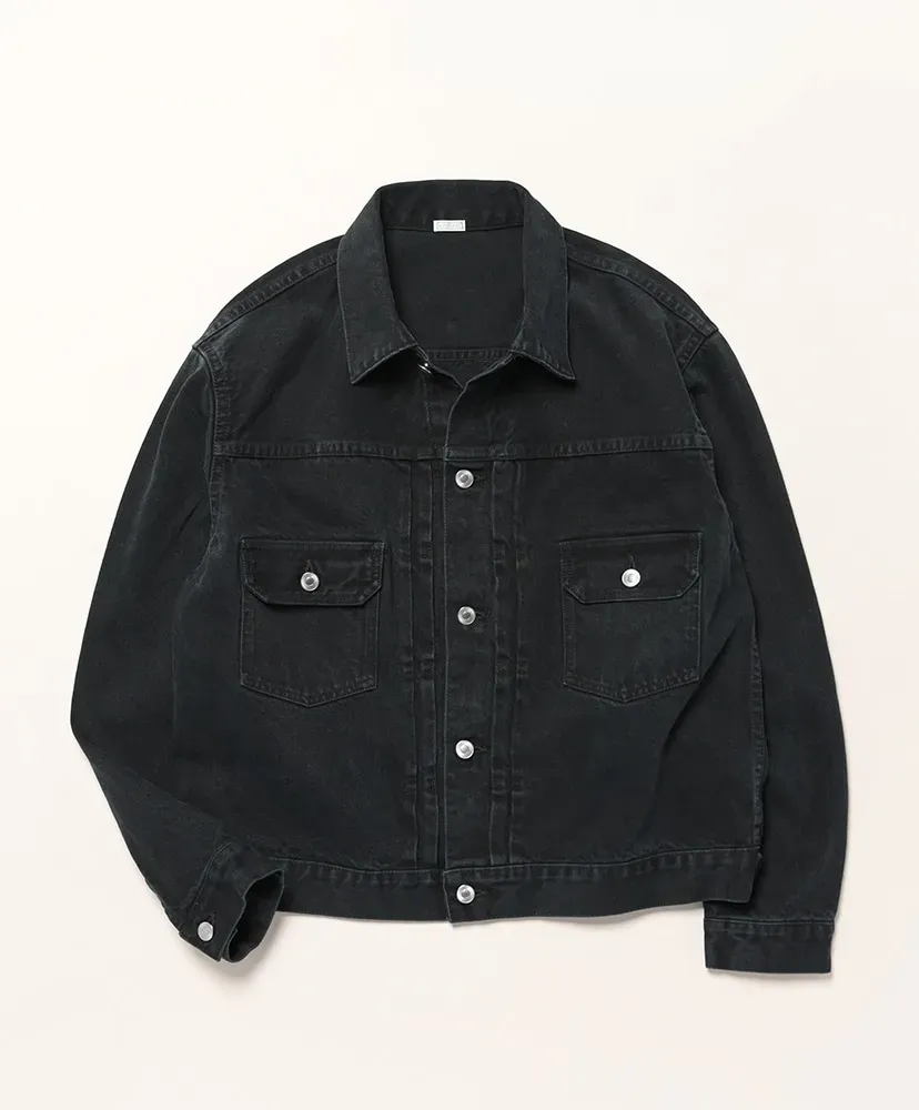 2Nd Type Black Denim Jacket