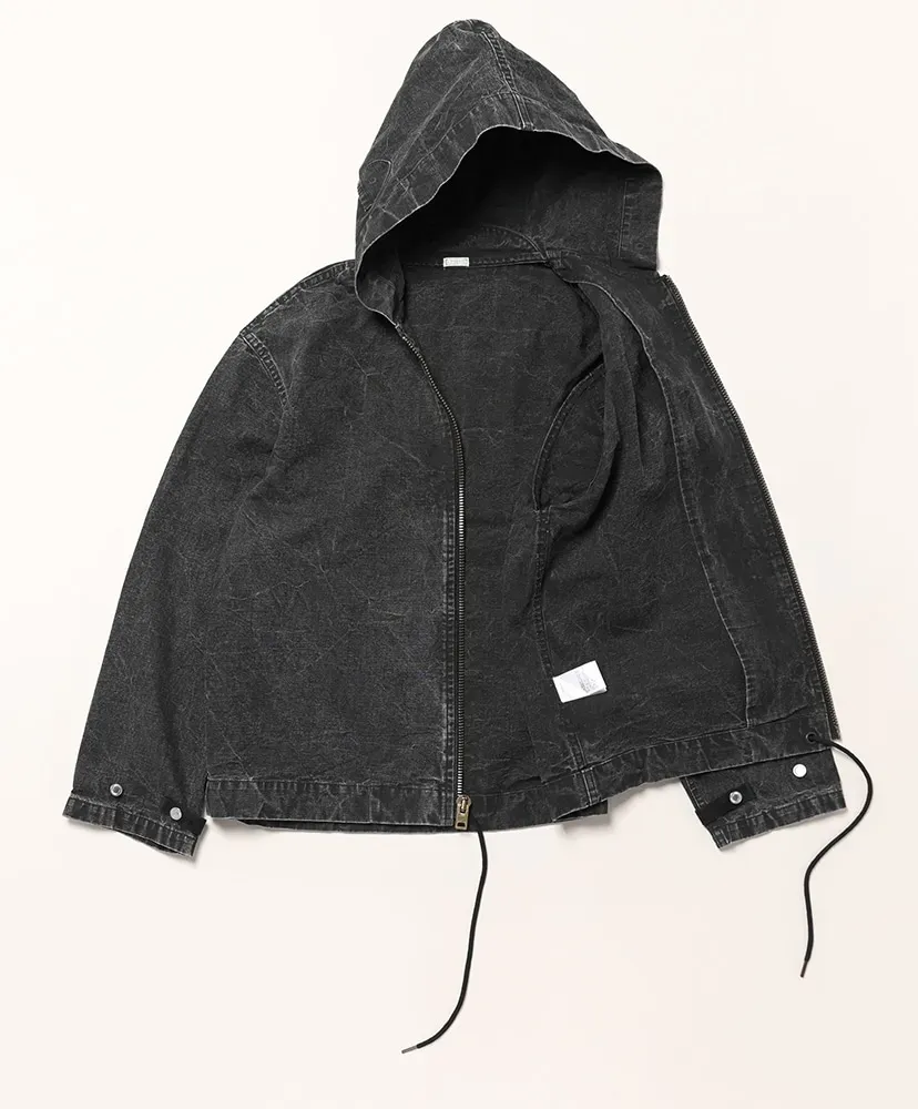 Vintage Us Navy Zip Hoodie