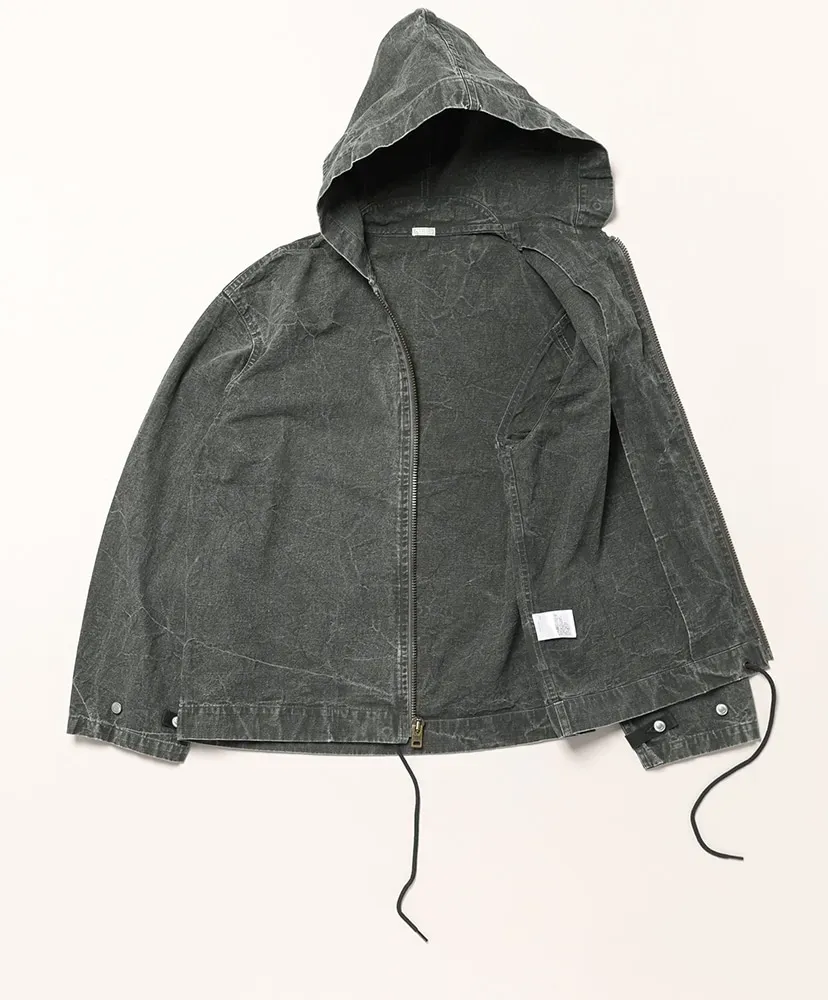 Vintage Us Navy Zip Hoodie