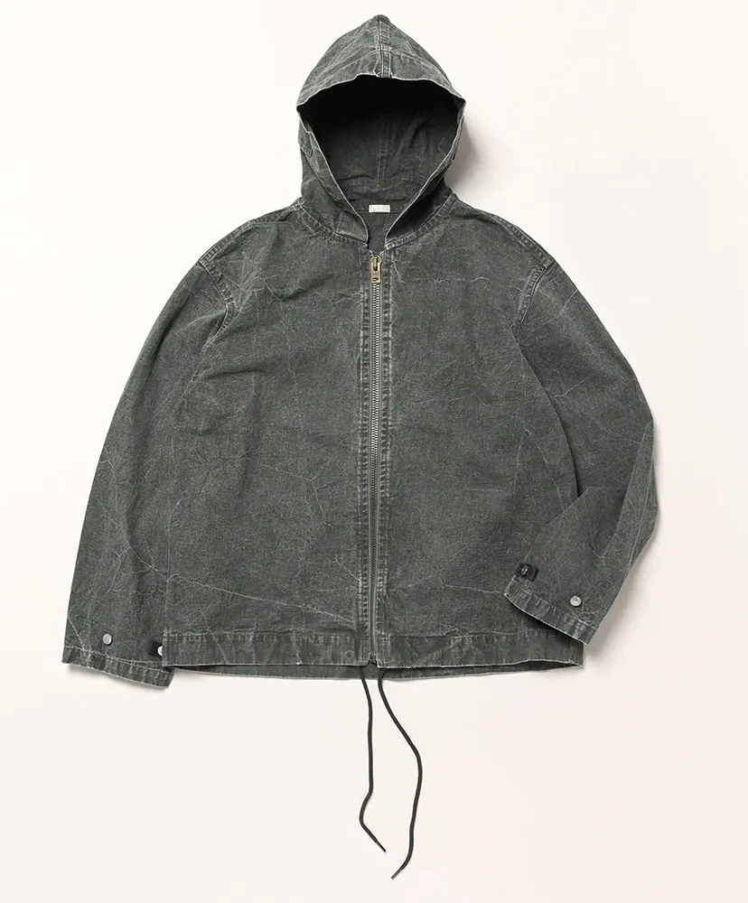 Vintage Us Navy Zip Hoodie