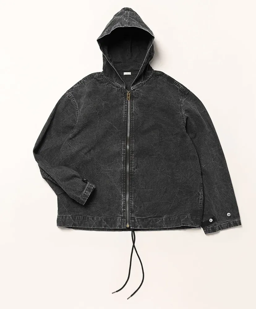 Vintage Us Navy Zip Hoodie