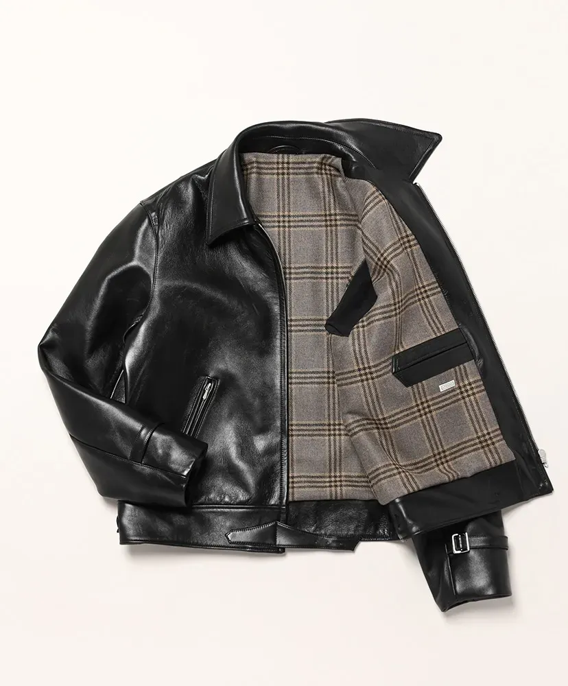 Leather French Riders Jacket