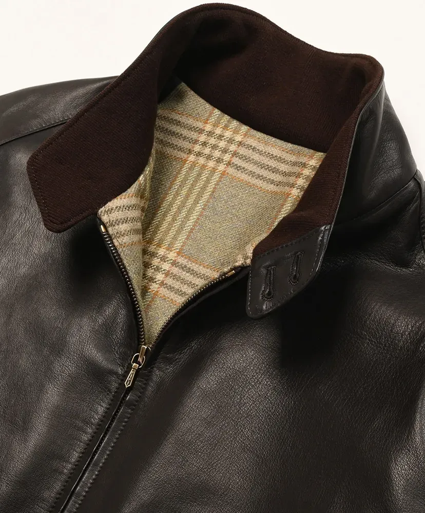 Leather Driving Jacket