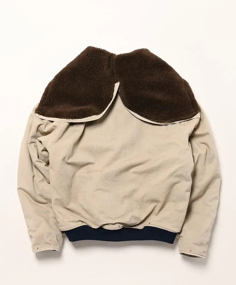 Vintage Ww2 Us Navy Deck Hooded Jacket