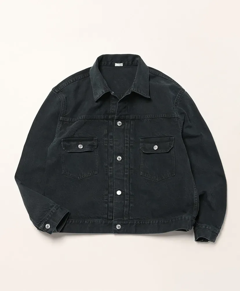 2Nd Type Black Denim Jacket