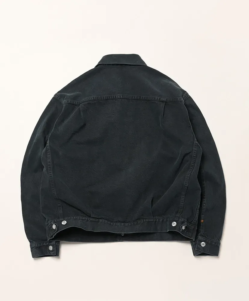 2Nd Type Black Denim Jacket