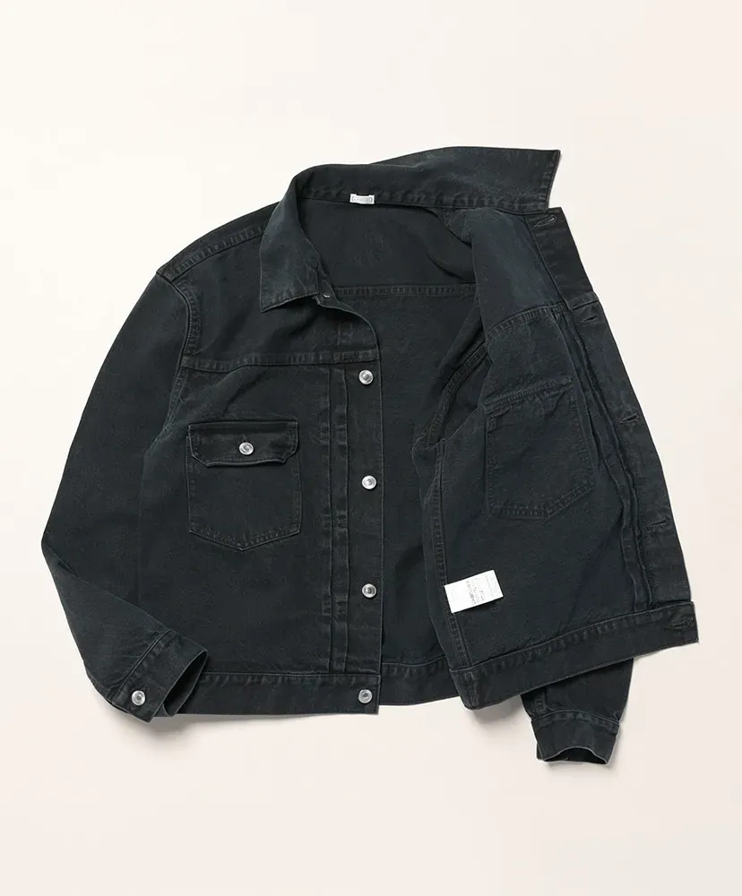 2Nd Type Black Denim Jacket
